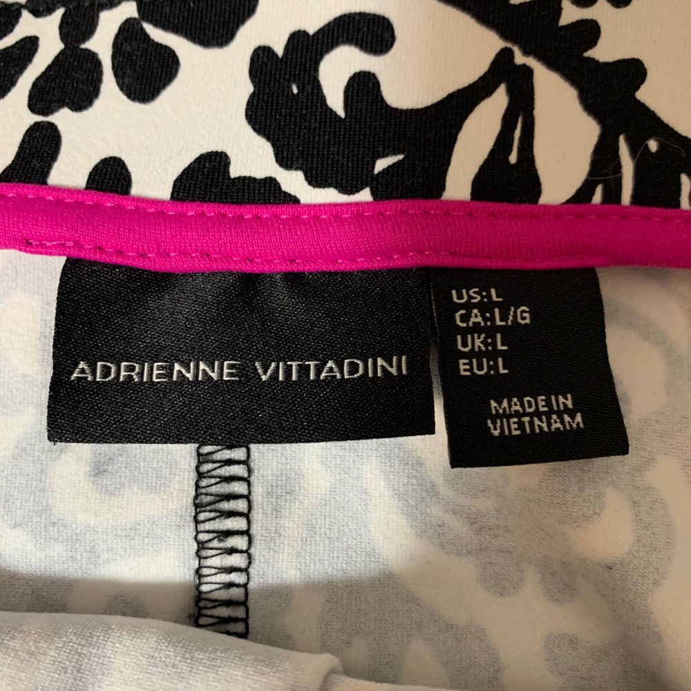 Adrienne Vittadini Damask Skirt Womens Large Cottagecore Twee Garden Party - Picture 4 of 7